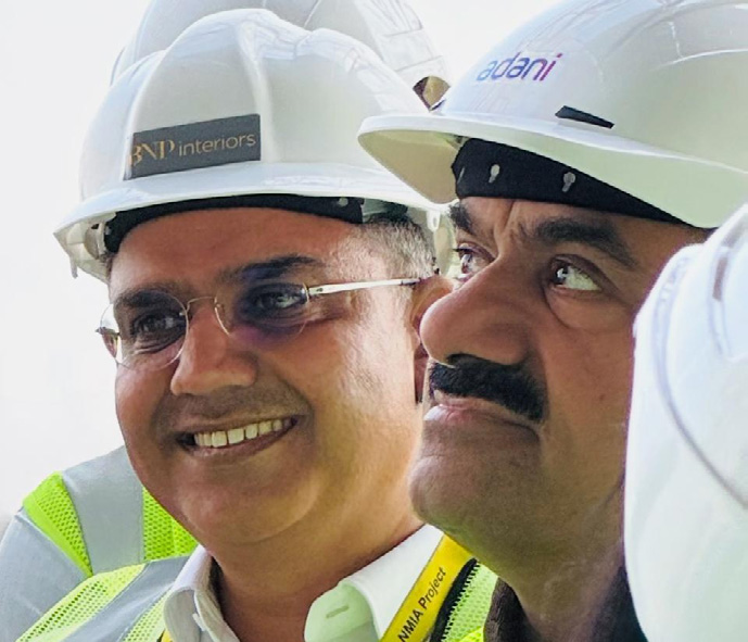 A significant meeting between Mr. Punam Kularia and Mr. Gautam Adani