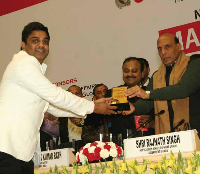 Awarded Segment Leader for Furniture Manufacturing at National Conclave under Make In India — by Shri Rajnath Singh