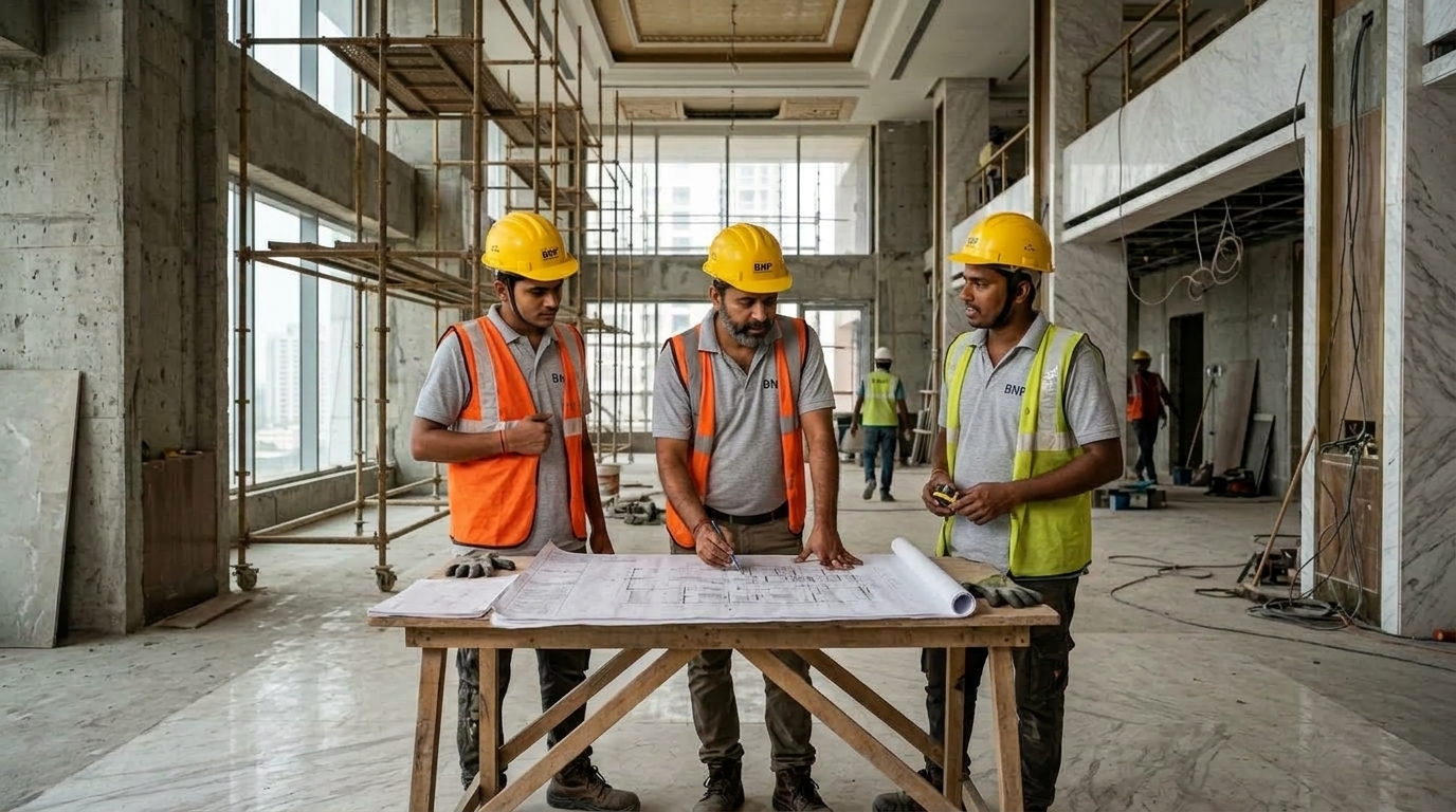 BNP Interiors Site Execution